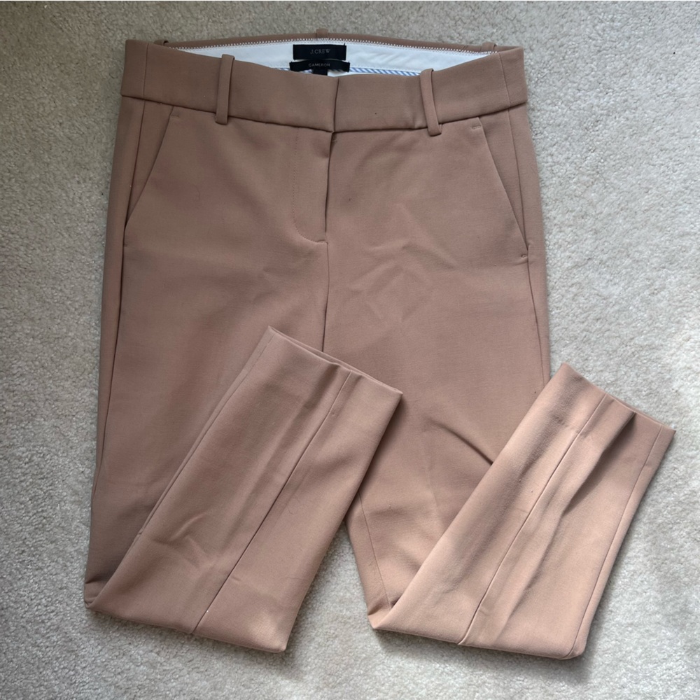 Jcrew Cameron cropped trousers